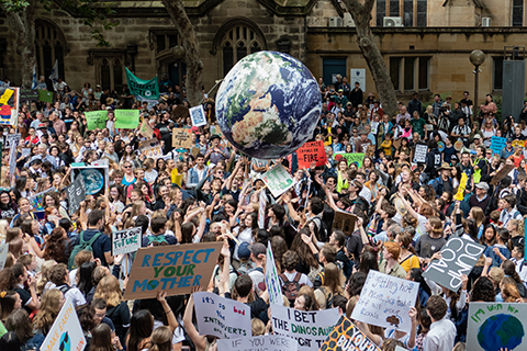 Earth day protests 
